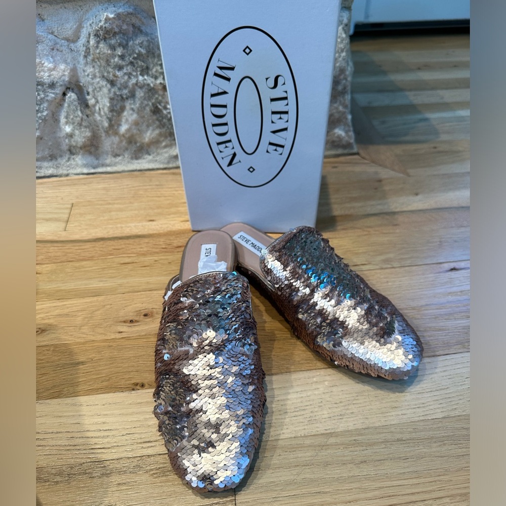 Steve Madden Sequined Mule